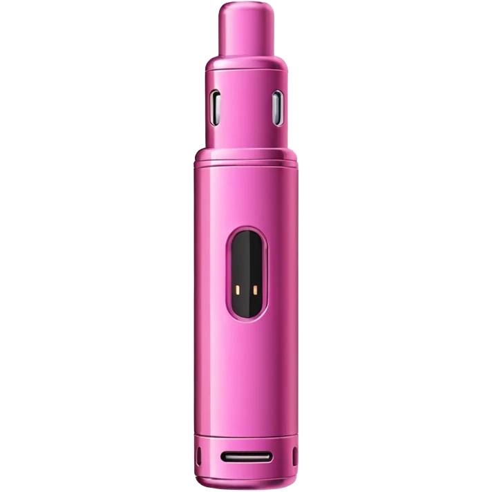 Pink vape emoji