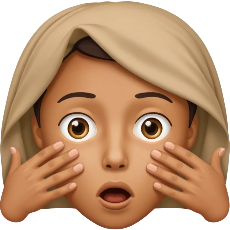 Persona tapando su boca  emoji
