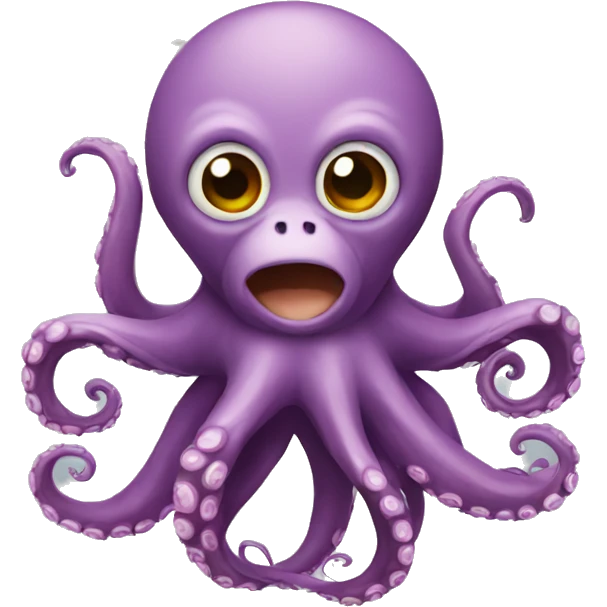 Octopus monkey emoji