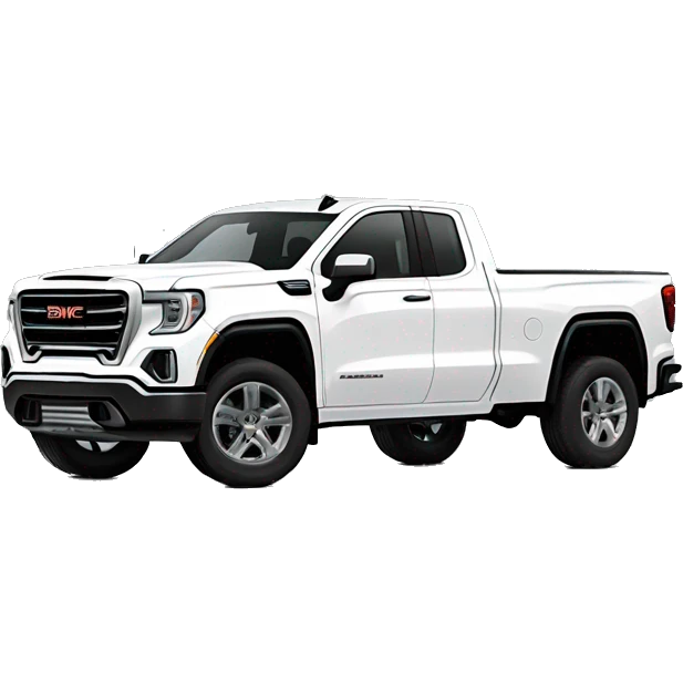 GMC SIERRA 2023 WHITE 2 DOORS emoji