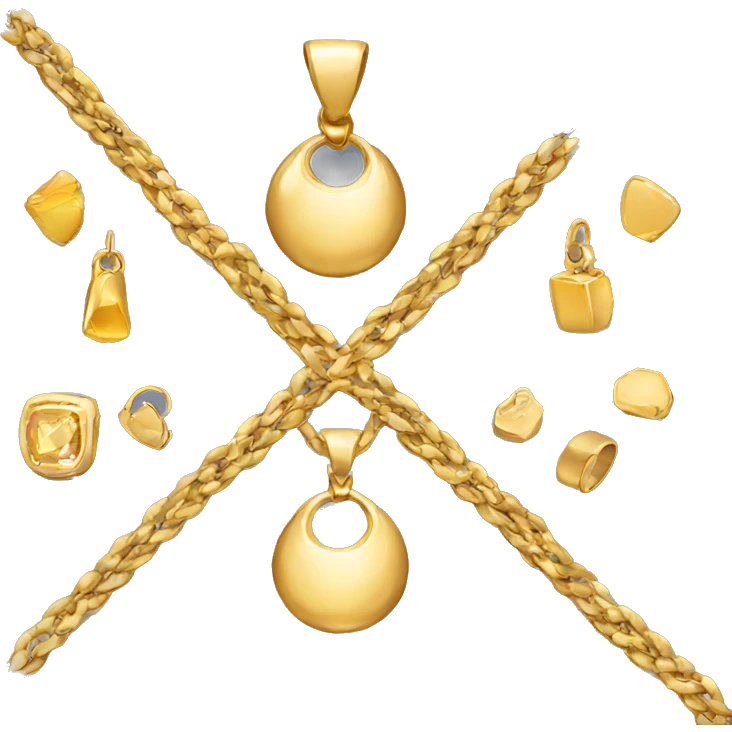 Gold jewelry  emoji