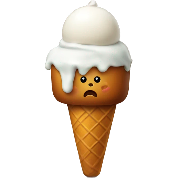  dumbell with ice cream emoji