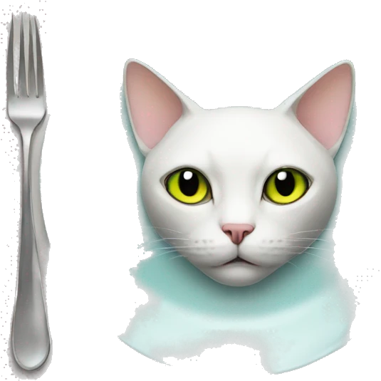 cat on alien plate emoji