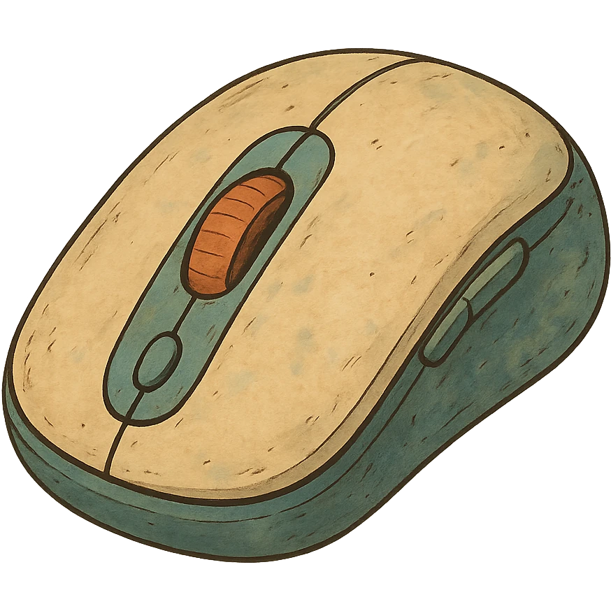 ghibli style gaming mouse emoji