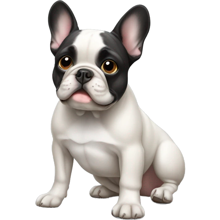 French bulldog emoji
