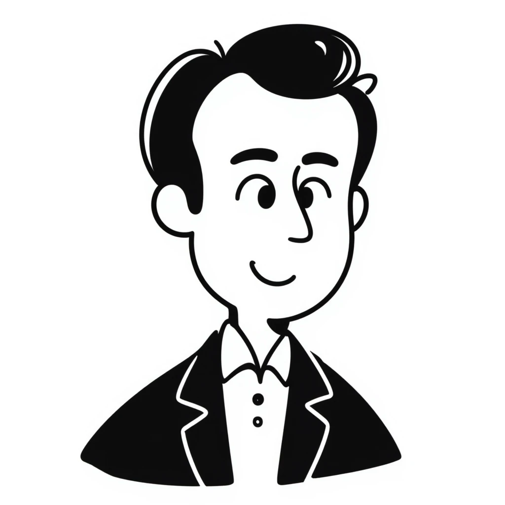 sketch of Emmanuel Macron emoji