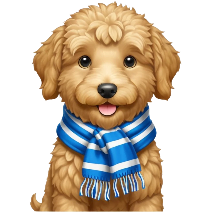 Huddersfield town golden doodle emoji