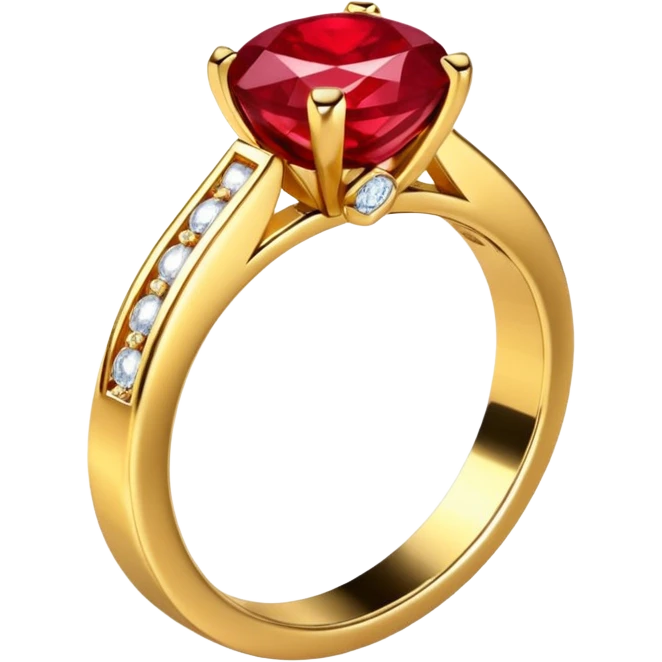 glitter rubi diamond married ring emoji