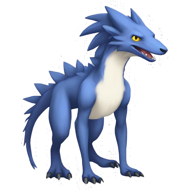 Lombax-Sergal-Vernid-Fakemon full body emoji