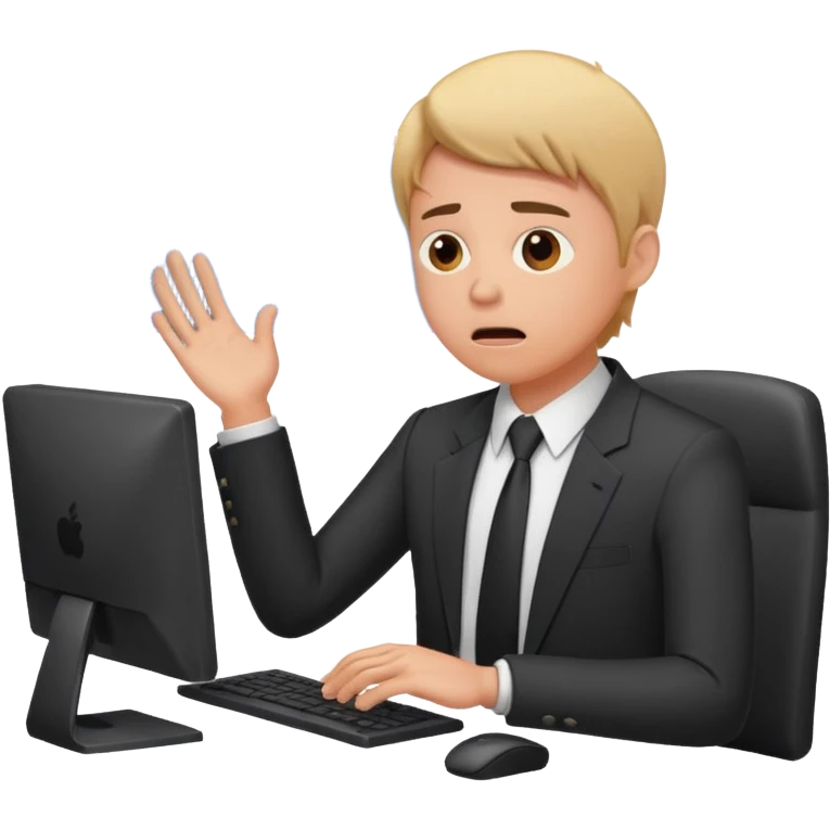 Crisis managemtn cartoon emoji