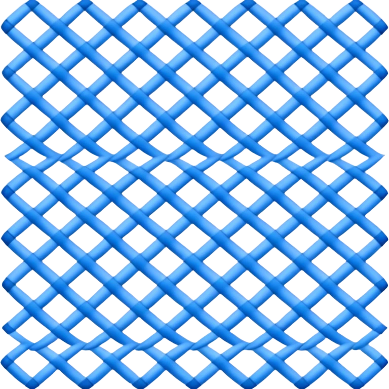 blue checked  emoji