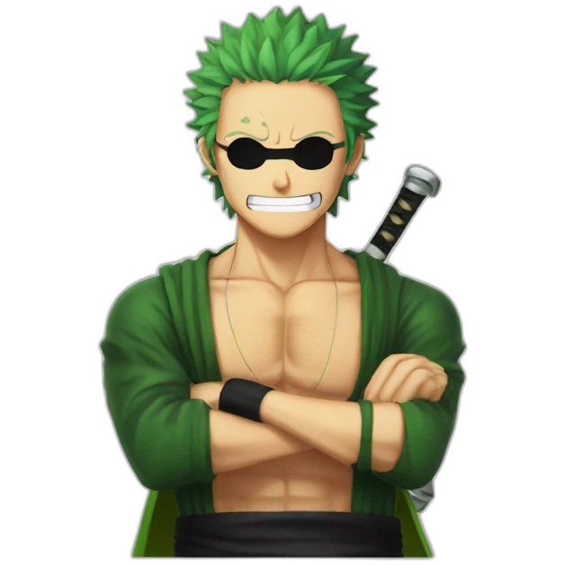 Zoro one piece emoji