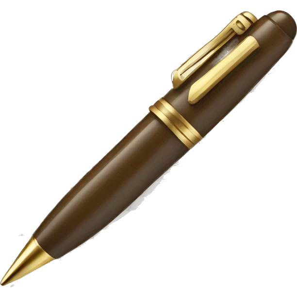 document and pen emoji