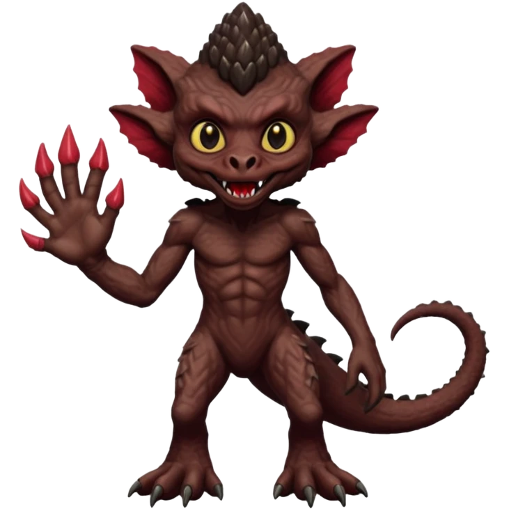 Stranger things demogorgon emoji