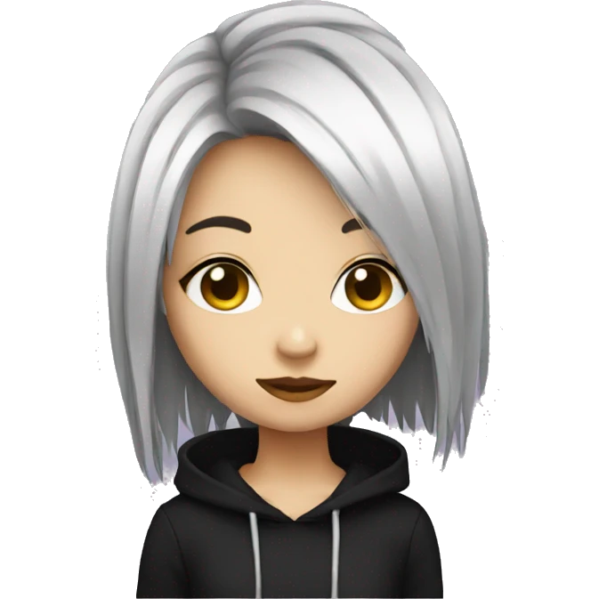 an emo girl emoji