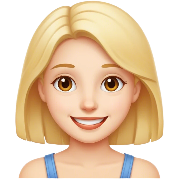 Happy girl
 emoji