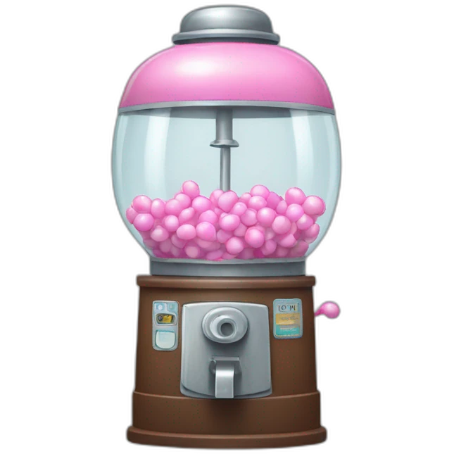bubblegum machine emoji