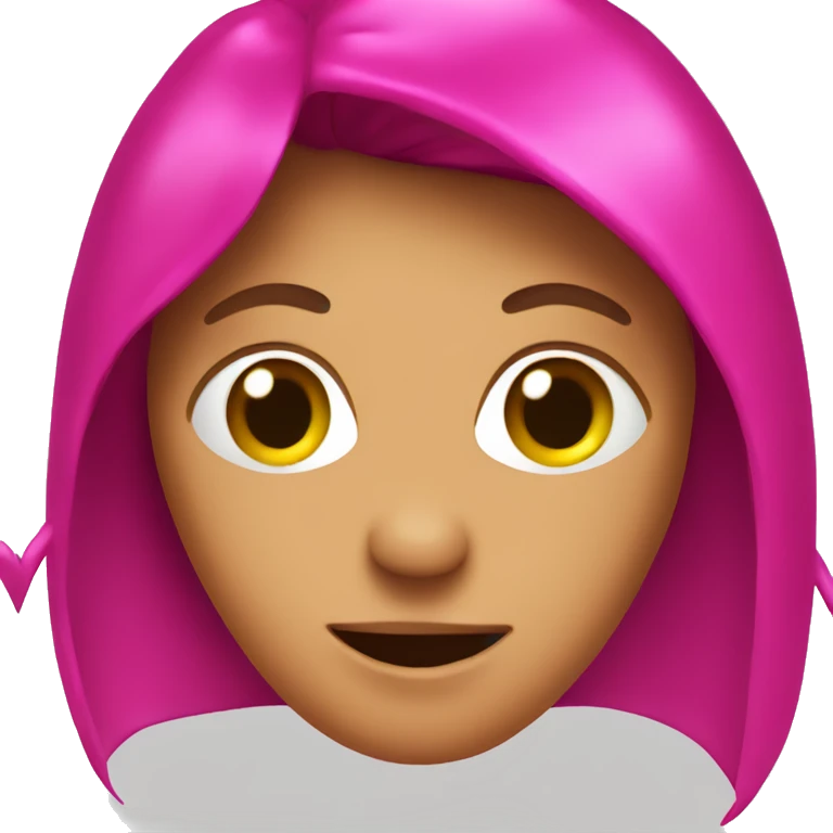 Fuschia heart emoji