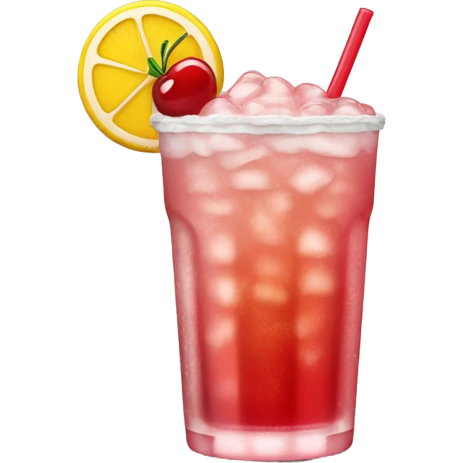 shirley temple drink emoji