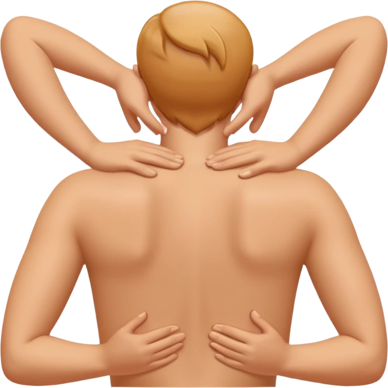 Back massage emoji