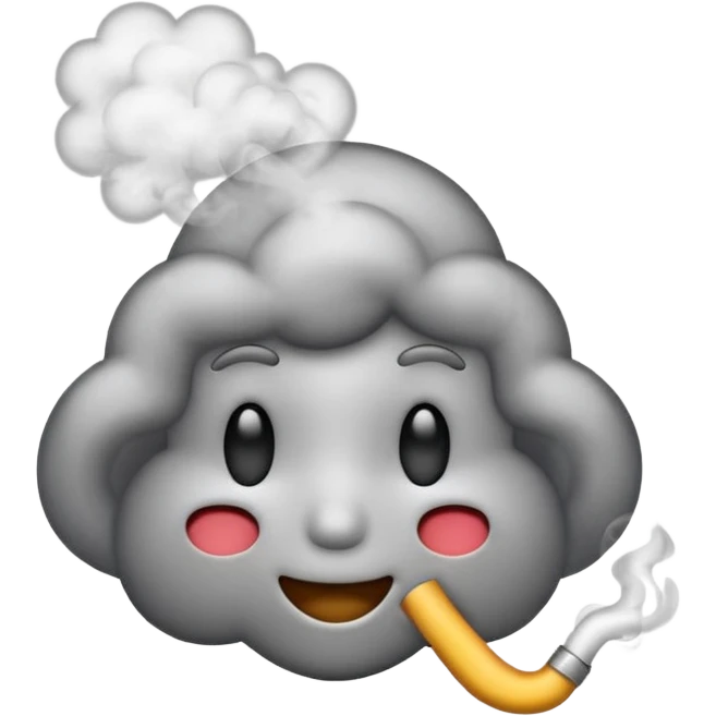 😎 emoji exhaling smoke emoji