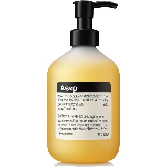 aesop hand soap emoji