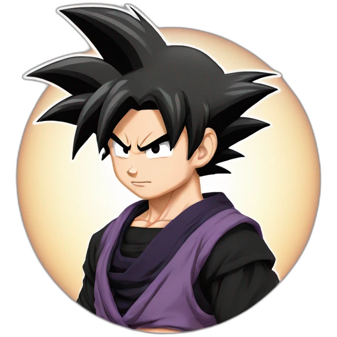 Goku black  emoji