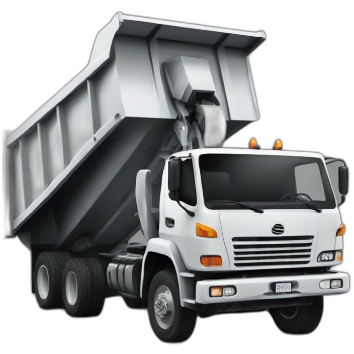 8x4 dump truck emoji
