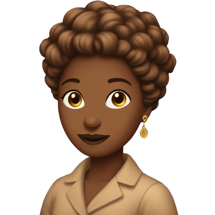 brown coquette book emoji