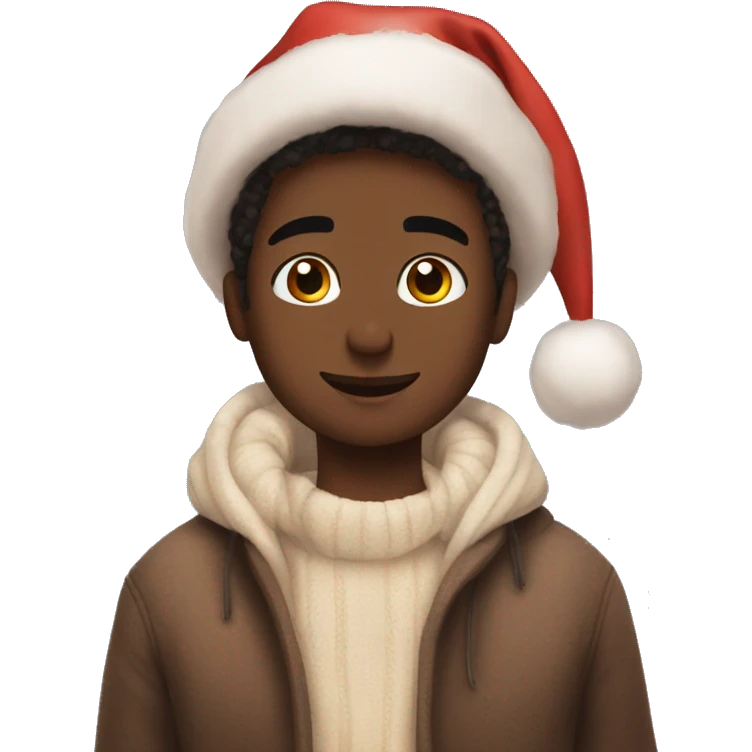 A cozy aesthetic Christmas vibe emoji