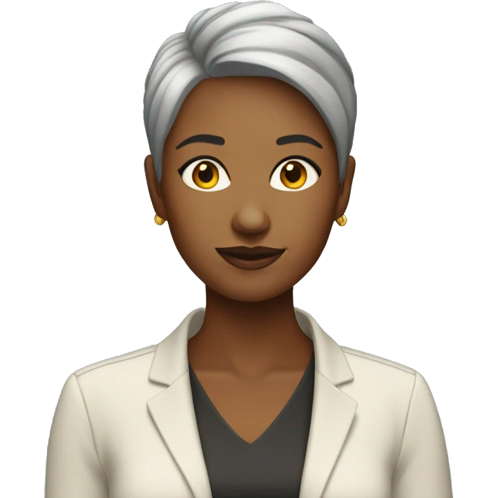 woman-startup-designer-with-laptop-short-hair emoji