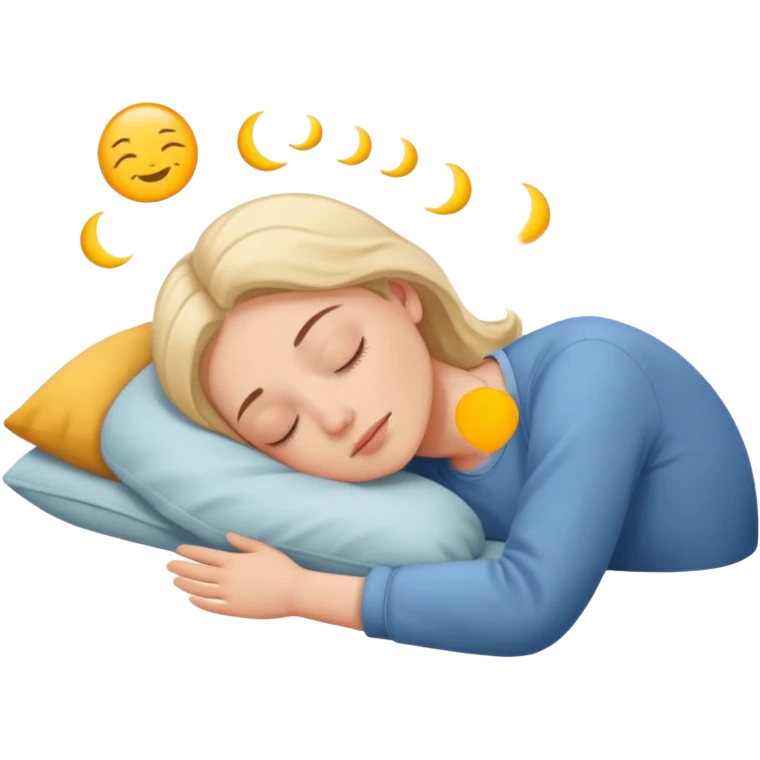 Get rid of insomnia and enjoy a natural and peaceful sleep. emoji