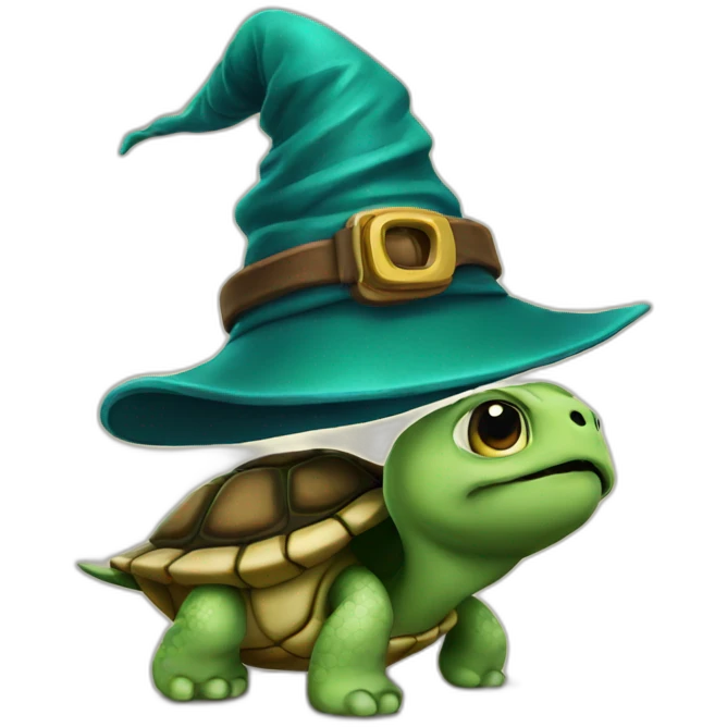 Wizard turtle emoji