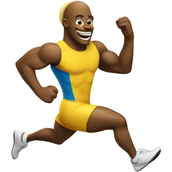 fit banana sprinting emoji