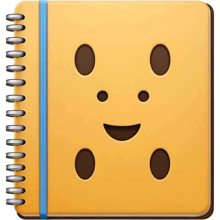 patterned notebook emoji