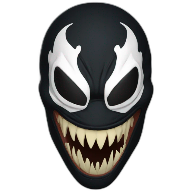 venom mask emoji
