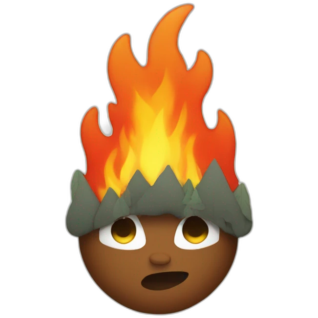 forest-fire emoji