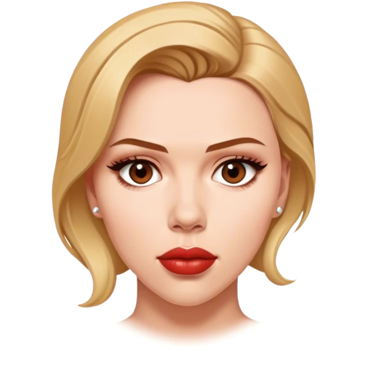 Scarlett Johansson emoji
