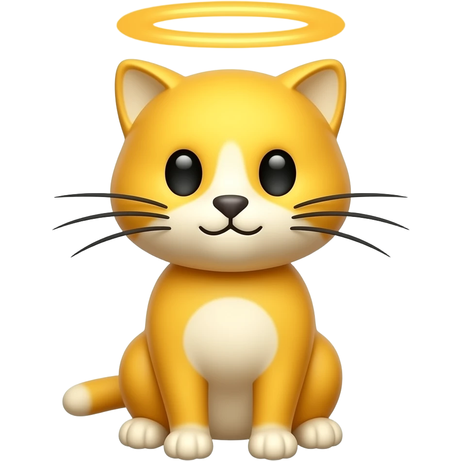 ช่วยทำฮัลโหลคิตตี้ที่เหมือน emoji iPhone ได้ไหมขอให้ตัวสีเหลืองๆด้วย emoji