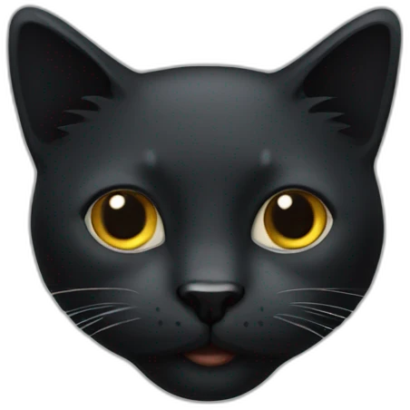 Esqueleto-gato-negro emoji