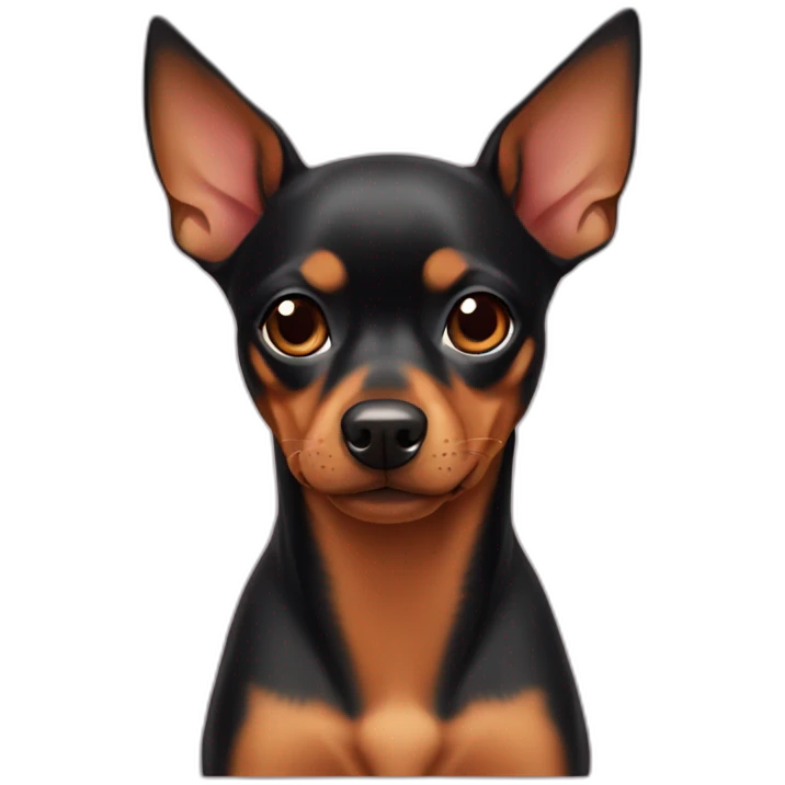 dog-mini-pinscher-pretty emoji