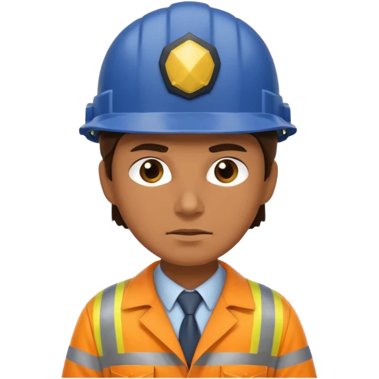 detective in a work helmet emoji