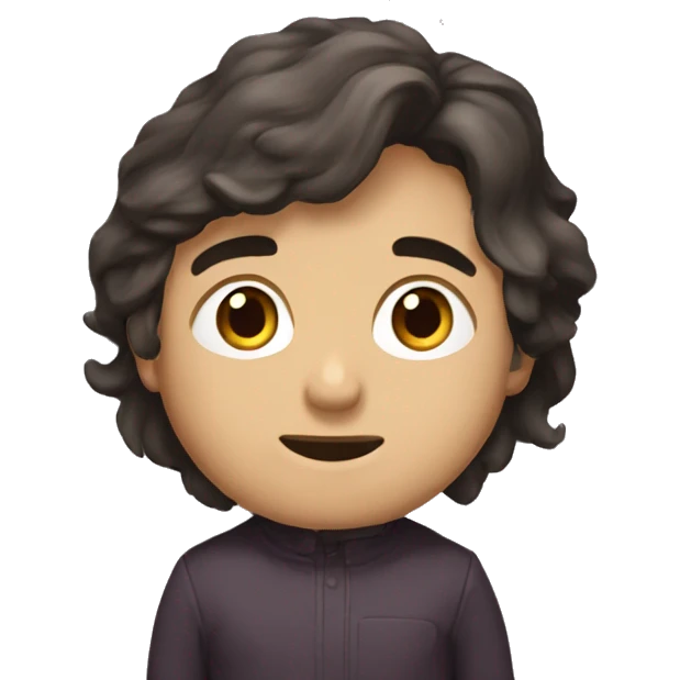 Бордовое сердце  emoji