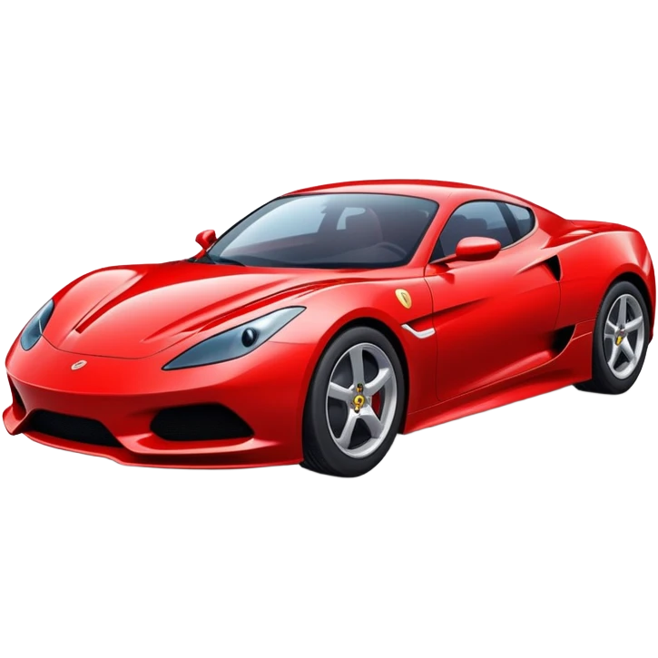 a red sports car emoji