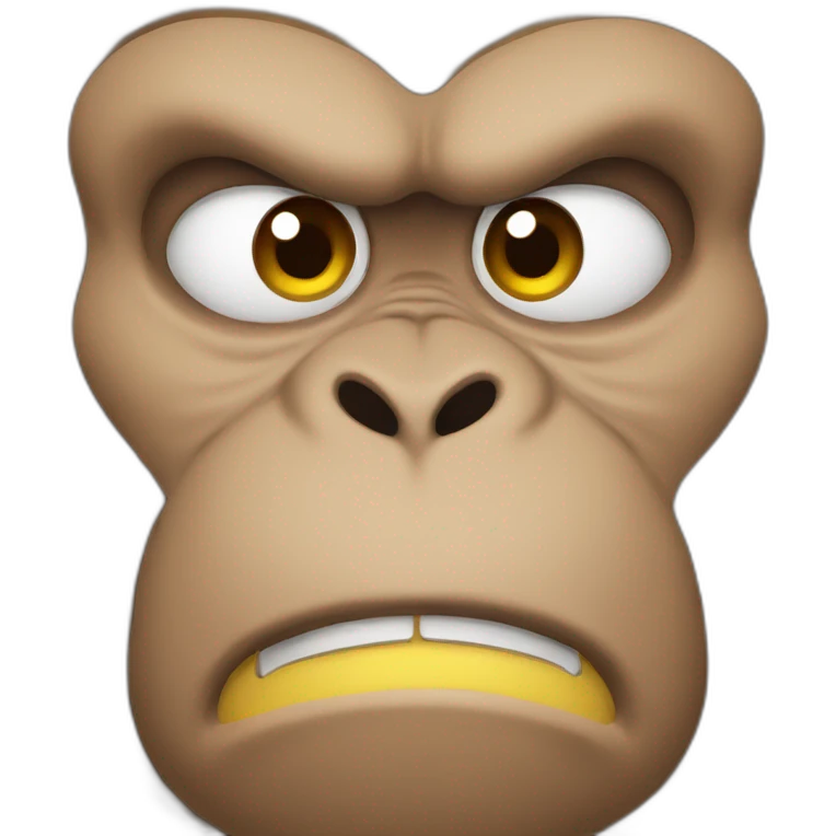 monkey emoji angry emoji