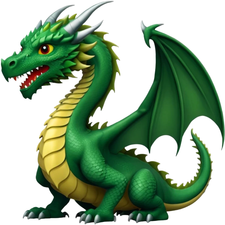 Game of Thrones inspired dragon emoji