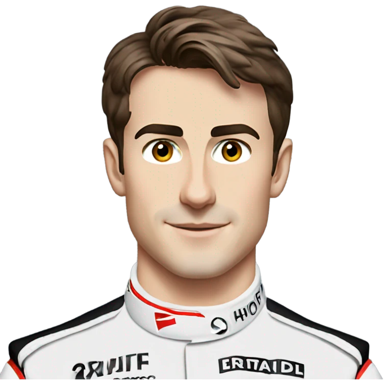Formula 1 driver Charles Leclerc emoji