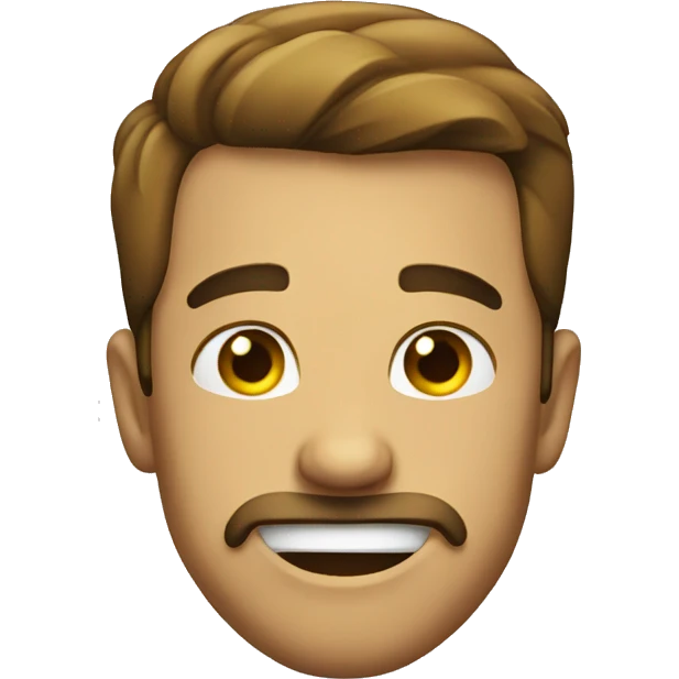 Sarcastic smile emoji