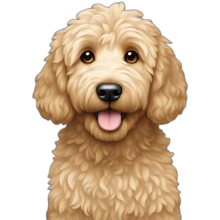 Goldendoodle emoji