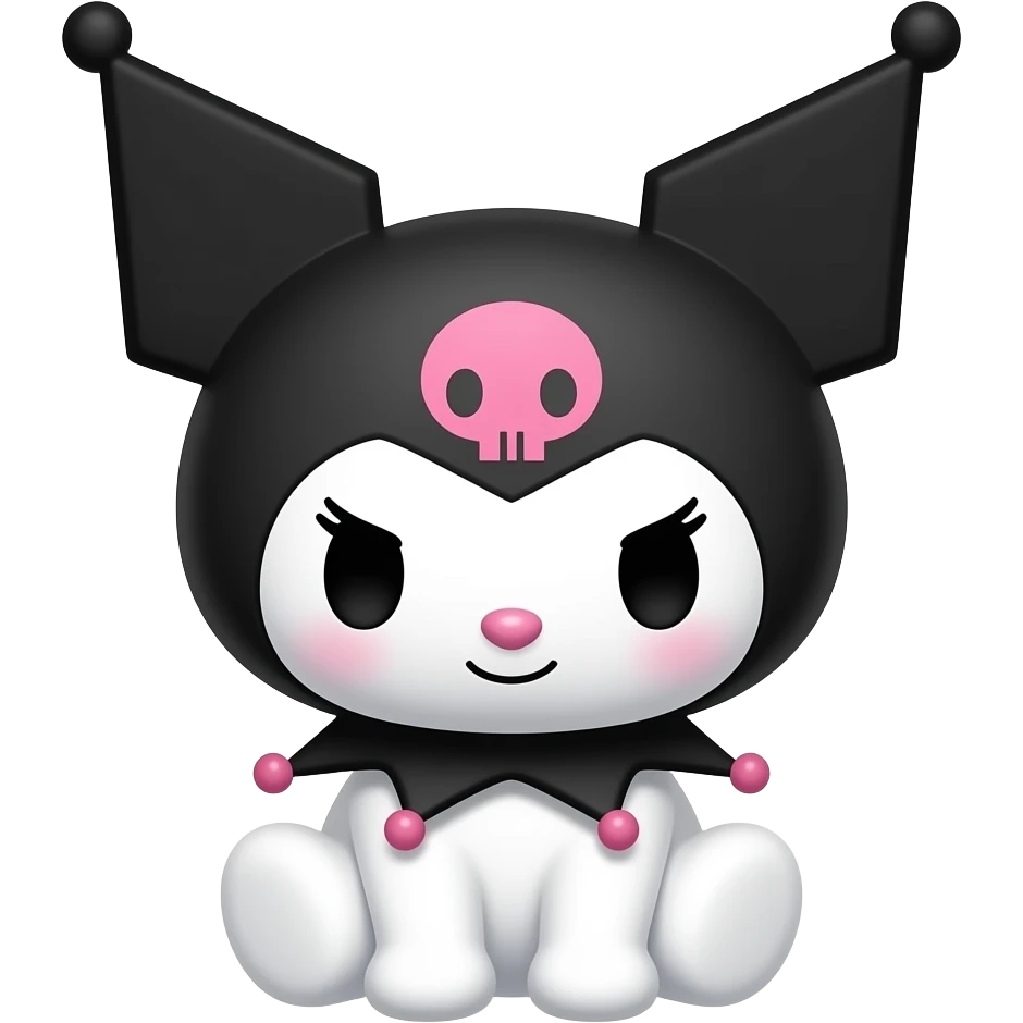 A cute kuromi emoji